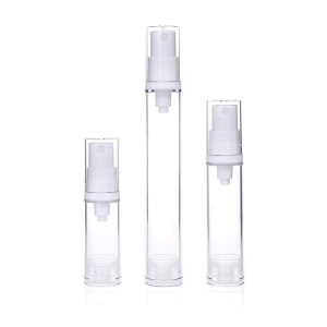10ml 15ml travel packaging airless bottles