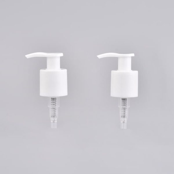 18mm neck size white color lotion pumps