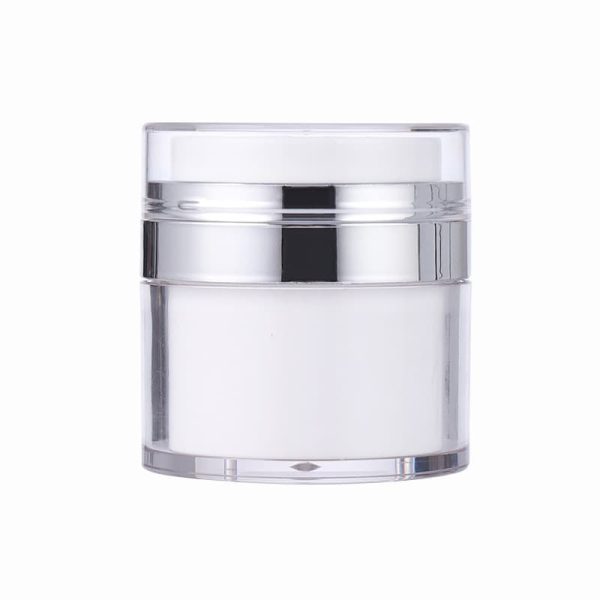 30ml white color airless jars