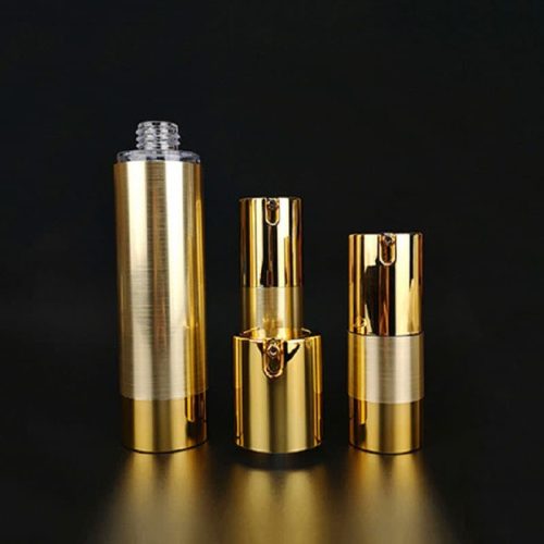 50ml luxury golden airless bottles