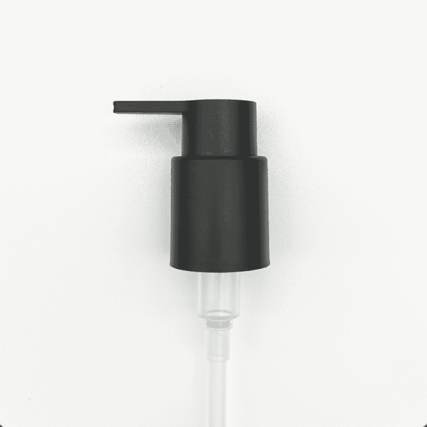 black color lotion pumps wit h clip