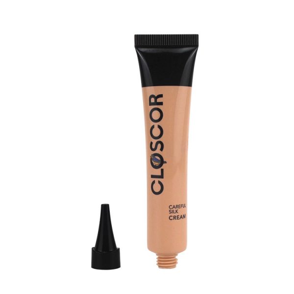 PE Cosmetics Concealer 10ml Packaging Long Nozzle Eye Cream Plastic Makeup Tube With Twist Cap