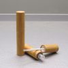 5ml-10ml Bamboo Plastic Bottle Body Transparent Empty Tube Full Package Bamboo Lipstick Tube Bottle with Bamboo Cap