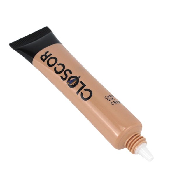 PE Cosmetics Concealer 10ml Packaging Long Nozzle Eye Cream Plastic Makeup Tube With Twist Cap