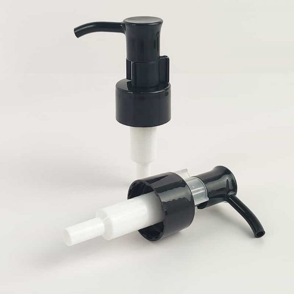 pp plastic high quality skin care products packaging replaceable rotary twist oil moisturizing essence bottle pump