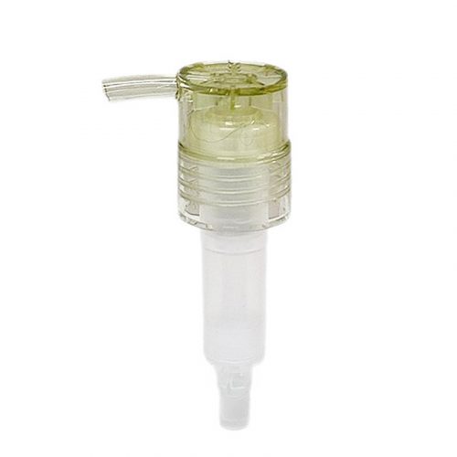 Color translucent screw liquid dispenser pump head