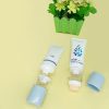 Cosmetic Packaging for Essence Oil Applicator with Brush Tip and Plastic Drip Head for Skin Care Massage Oil featuring Screw Cap
