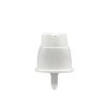 Eco friendly 100ml Black Soft Plastic Aluminum Cosmetic Tube with Airless Pump Head Biodegradable 