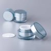 10g30gPS Acrylic Round Bottle Color Cosmetic Bottle with Cap Thick Bottom Refillable Bottle Dispensing Box