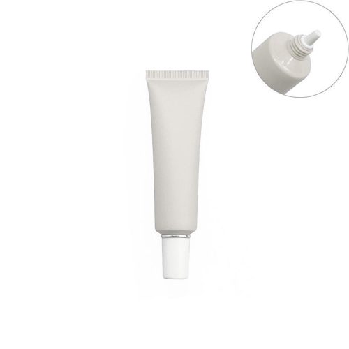 Cosmetic tubes with screw caps with pointed design