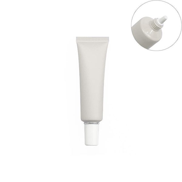 Cosmetic tubes with screw caps with pointed design