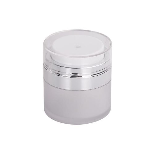 Custom plastic PP matte clear cosmetic jar with lid