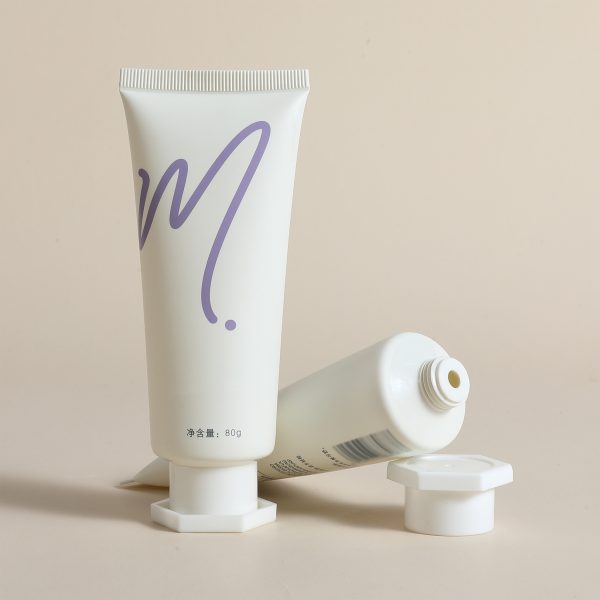 Customized Logo Containers Empty Cosmetic Packaging Tubes With Lotion Hand Cream Screen Printing