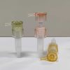 PP material transparent screw liquid dispenser cosmetic water bottle pump head