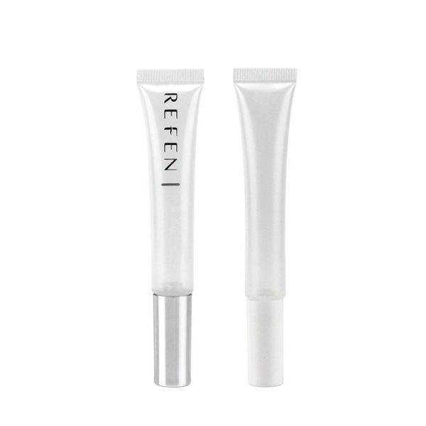 Empty Lip Gloss Tube PE Material Plastic Sponge Head Screw