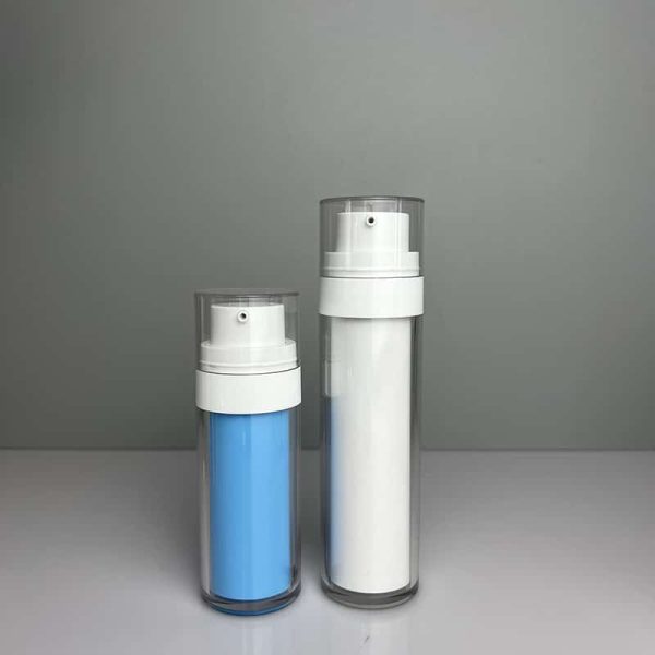 Hot Selling Empty Double Tube 2-in-1 Bottle Cosmetic Set Bottle