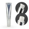 Popular Silvery Thin Squeeze Luxury Press Pump Aluminum Cosmetic Packag