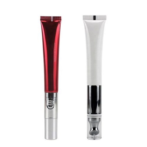 Eye Cream Tube with Metal Applicator Makeup Tools Packaging