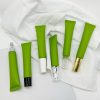 Green Color Eye Face Cream Cosmetic Packing