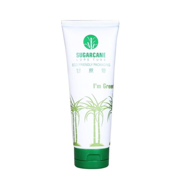 Empty cosmetic containers flat tubes packed cleanser extrusion tubes