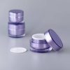 10g30gPS Acrylic Round Bottle Color Cosmetic Bottle with Cap Thick Bottom Refillable Bottle Dispensing Box
