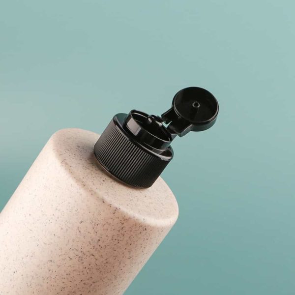 Wheat straw round shampoo bottle cosmetic packaging