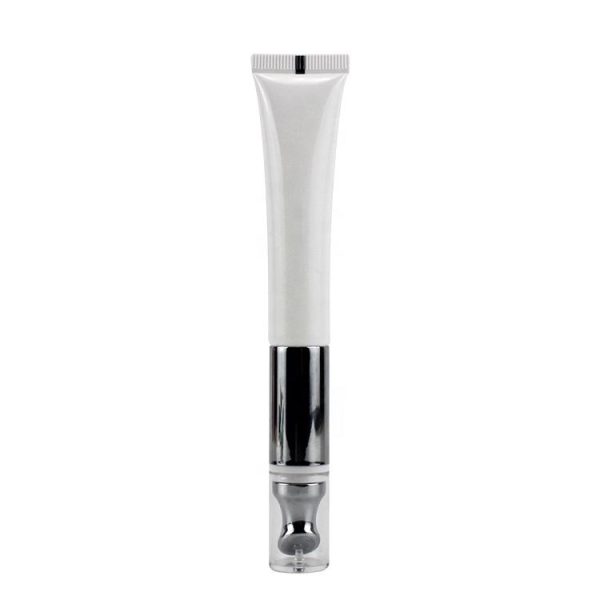 Vibration Cosmetic Eye Cream Tube with Metal Applicator for Face Masks and Makeup Tools Packaging