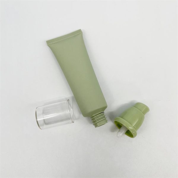 Custom Made Empty Plastic Squeeze Tubes Cosmetic Containers Refillable Plastic Tubes Travel Bottle Pump Bottle Packaging Con