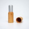 China Factory Wholesale Supplier 5ml Bamboo Opp Plastic Silver Lipstick Tube Empty Natural Bamboo Wood Lipstick Tube