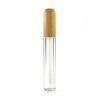 5ml-10ml Bamboo Plastic Bottle Body Transparent Empty Tube Full Package Bamboo Lipstick Tube Bottle with Bamboo Cap