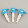 China Factory Wholesale Supplier New Models Blue PP Plastic Pump Head Hand Sanitizer Pump Liquid Soap Dispenser Bottle Pump