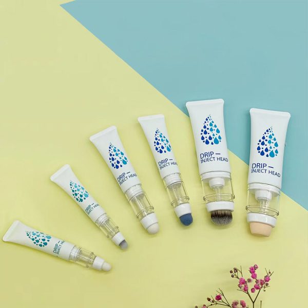 PE Squeeze Tube With Various Brush Massage Tube Packaging