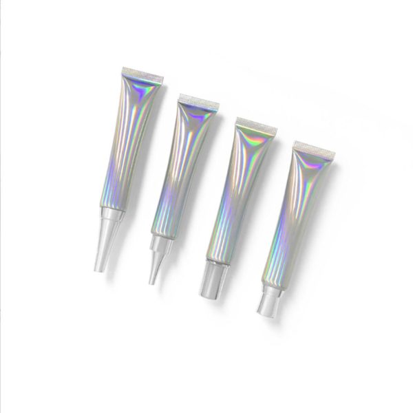 Customizable Long Nozzle Sunscreen tube Packaging for skin care eye Cream and nail Polish Cosmetic Extrusion tube