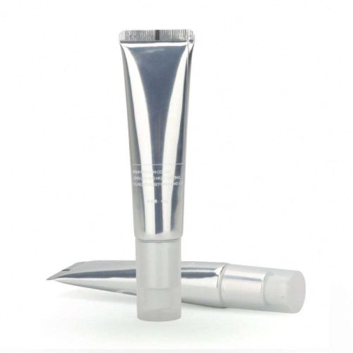 Popular Silvery Thin Press Pump Aluminum Cosmetic Packag