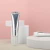 Popular Silvery Thin Squeeze Luxury Press Pump Aluminum Cosmetic Packag