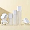 Wholesale skincare China supplier Luxury 60ml-130ml Acrylic 50g Plastic Square Round Empty Cosmetic Bottle Container Set