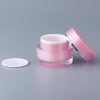10g30gPS Acrylic Round Bottle Color Cosmetic Bottle with Cap Thick Bottom Refillable Bottle Dispensing Box