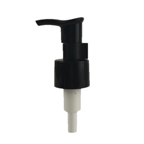 Spiral white and black face wash long spout pump head