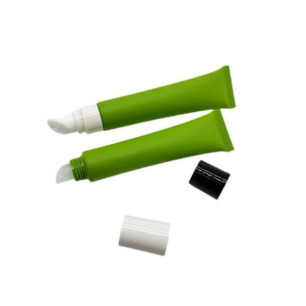 Green Color Eye Face Cream Cosmetic Packing Soft Tube Plastic BB CC Cream Tube
