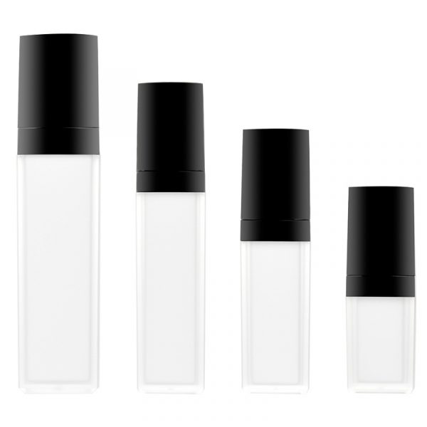 Custom Skincare Packaging Supplier Acrylic 15ml30ml50ml100ml Spray Bottle Lotion Bottle Empty Square Skin Care Container Cosmetic Packaging Set