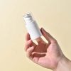 White cosmetic plastic container personalized squeeze bottle